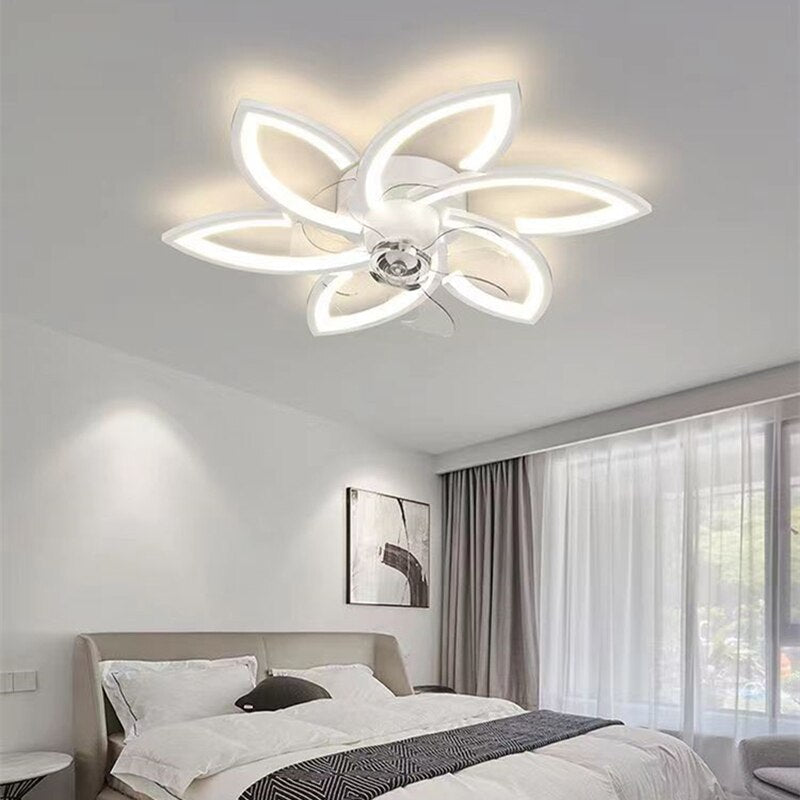 Ivo - Modern Flower Ceiling Fan Light 3 Blade