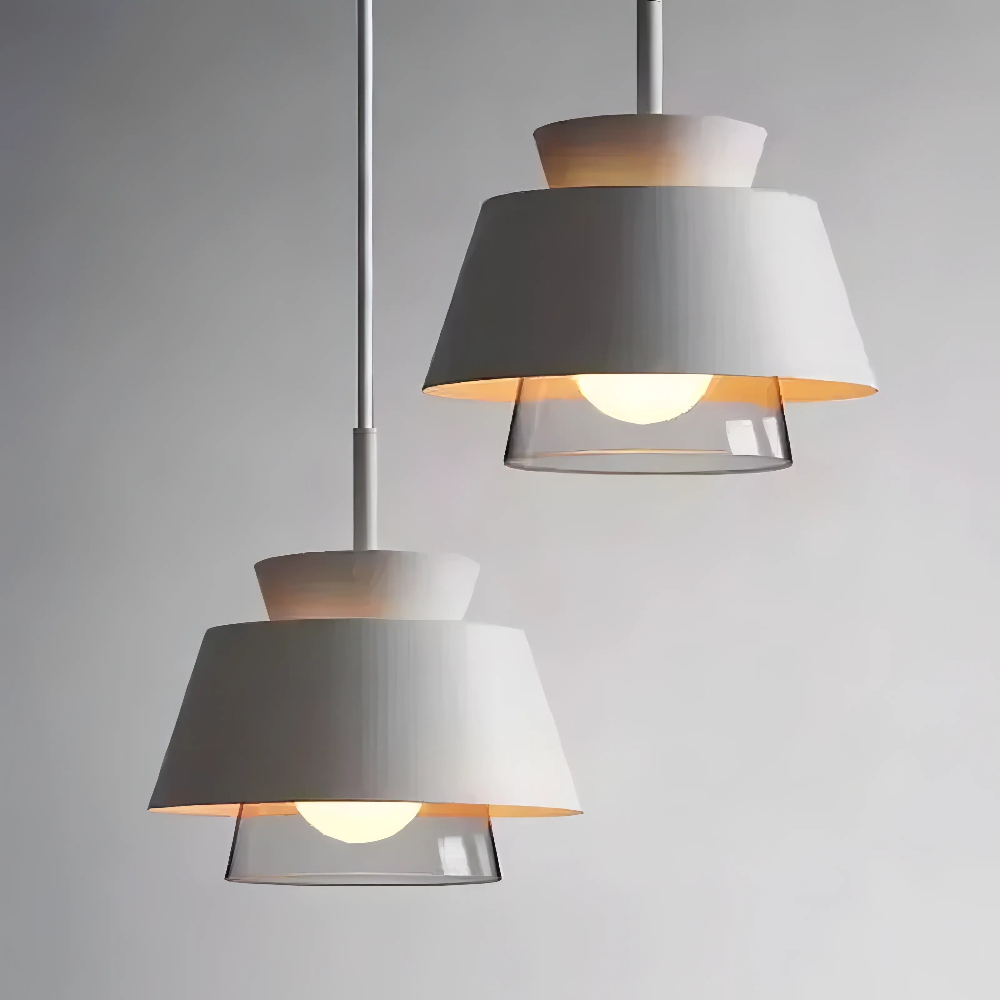 Samantha - Glass Round Pendant Ceiling Light