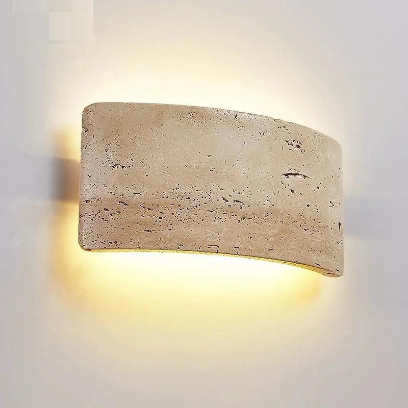 Callista - Modern Japanese Stone Waterproof LED Wall Light