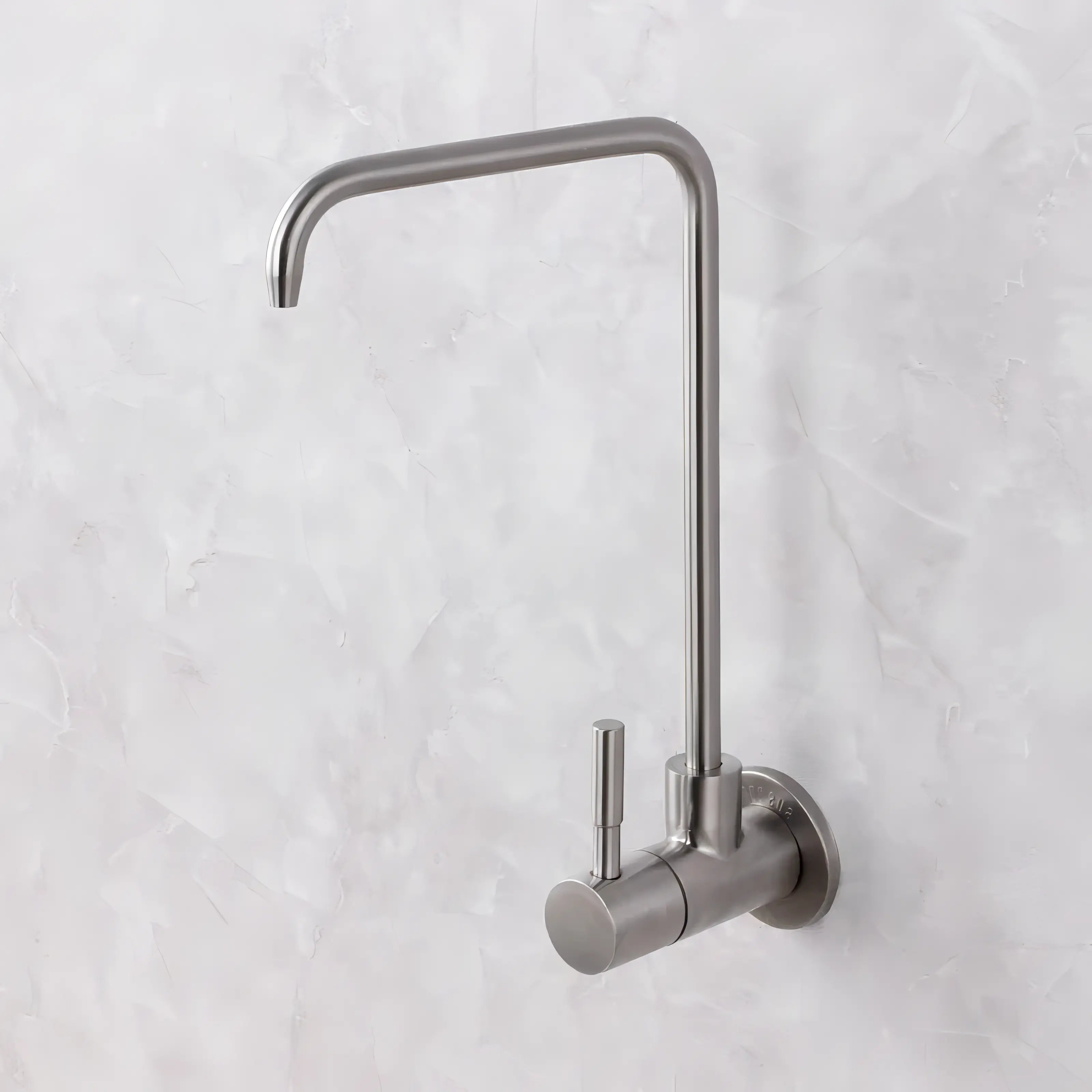 Carrasco - Nickel Bent Modern Cold Water Drinking Kitchen Tap