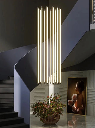 Gaston - Modern LED Strip Bar Hanging Ceiling Chandelier