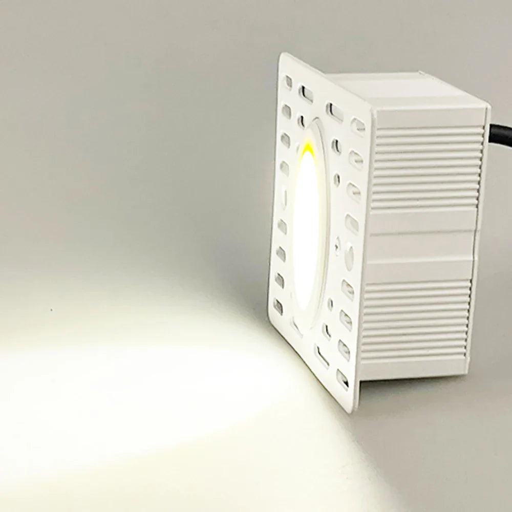 Vaughan - Round Recessed Modern Stair Wall Light