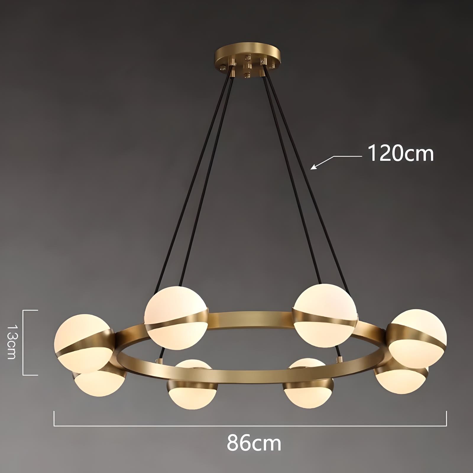 Tara - Modern Round Pendant Chandelier