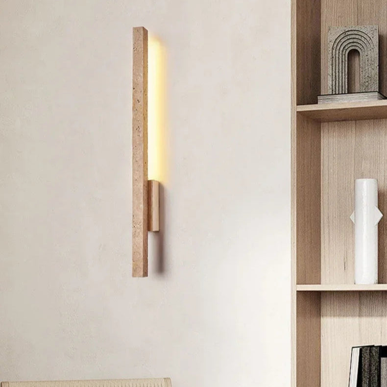 Antwan - Wabi Sabi LED Wall Lamp Modern Long Strip Stone Design