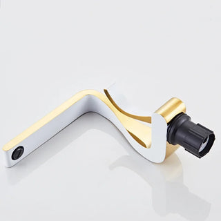 Eleazar - Modern Curved Single Lever Basin Mixer Tap