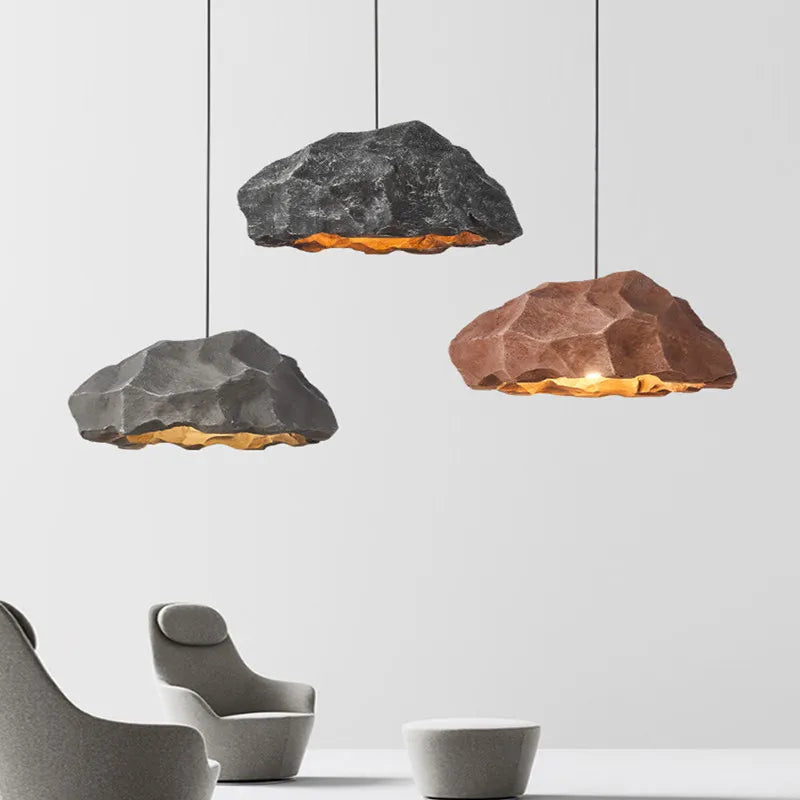 Sama - Rock Ceiling Pendant Light
