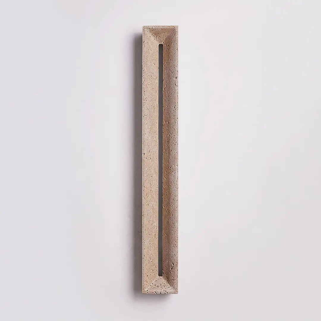 Elena - Creative Yellow Cave Stone Wall Lamp Modern Long Design