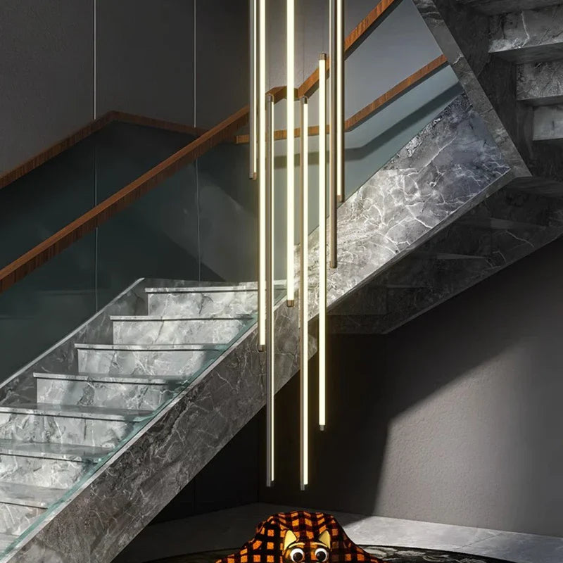 Vilhelm - Modern Long Bar LED Ceiling Chandelier