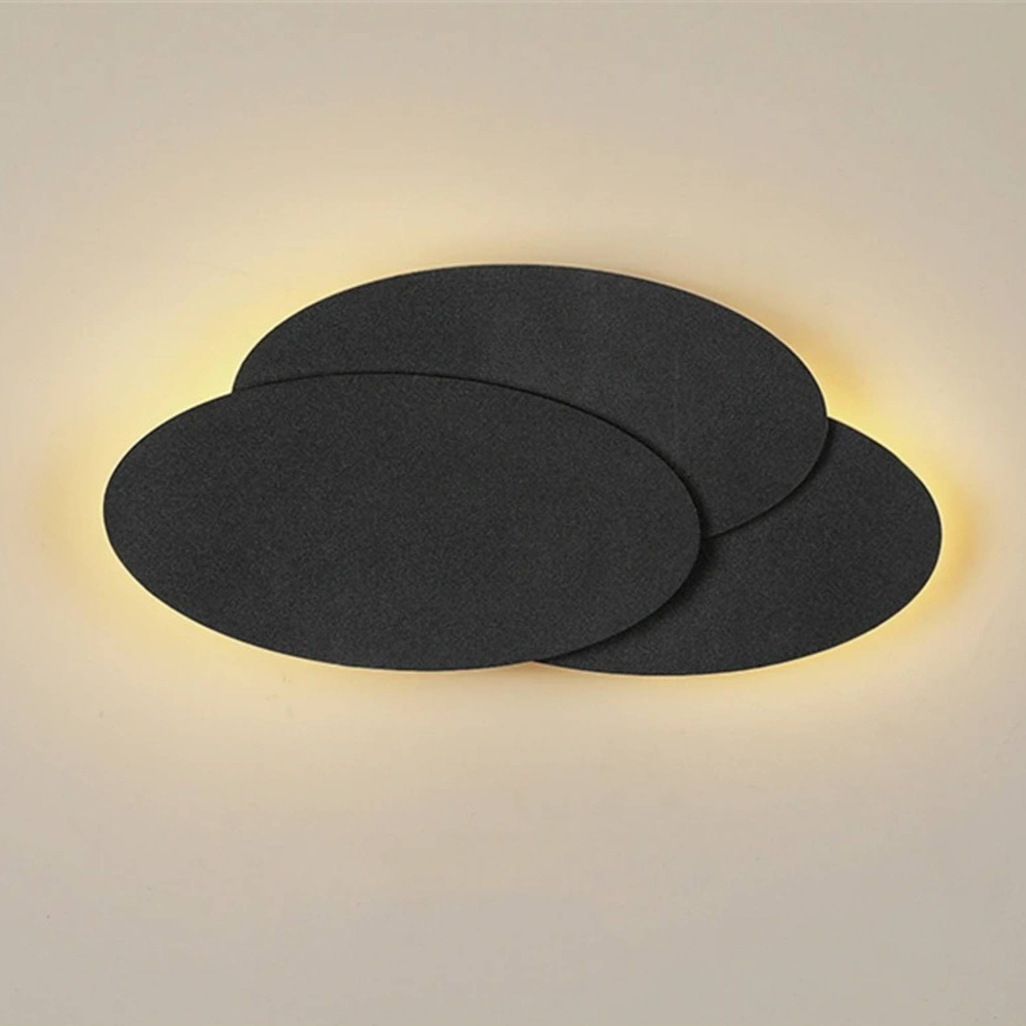 Isidro - Modern Black White Geometric Wall Light