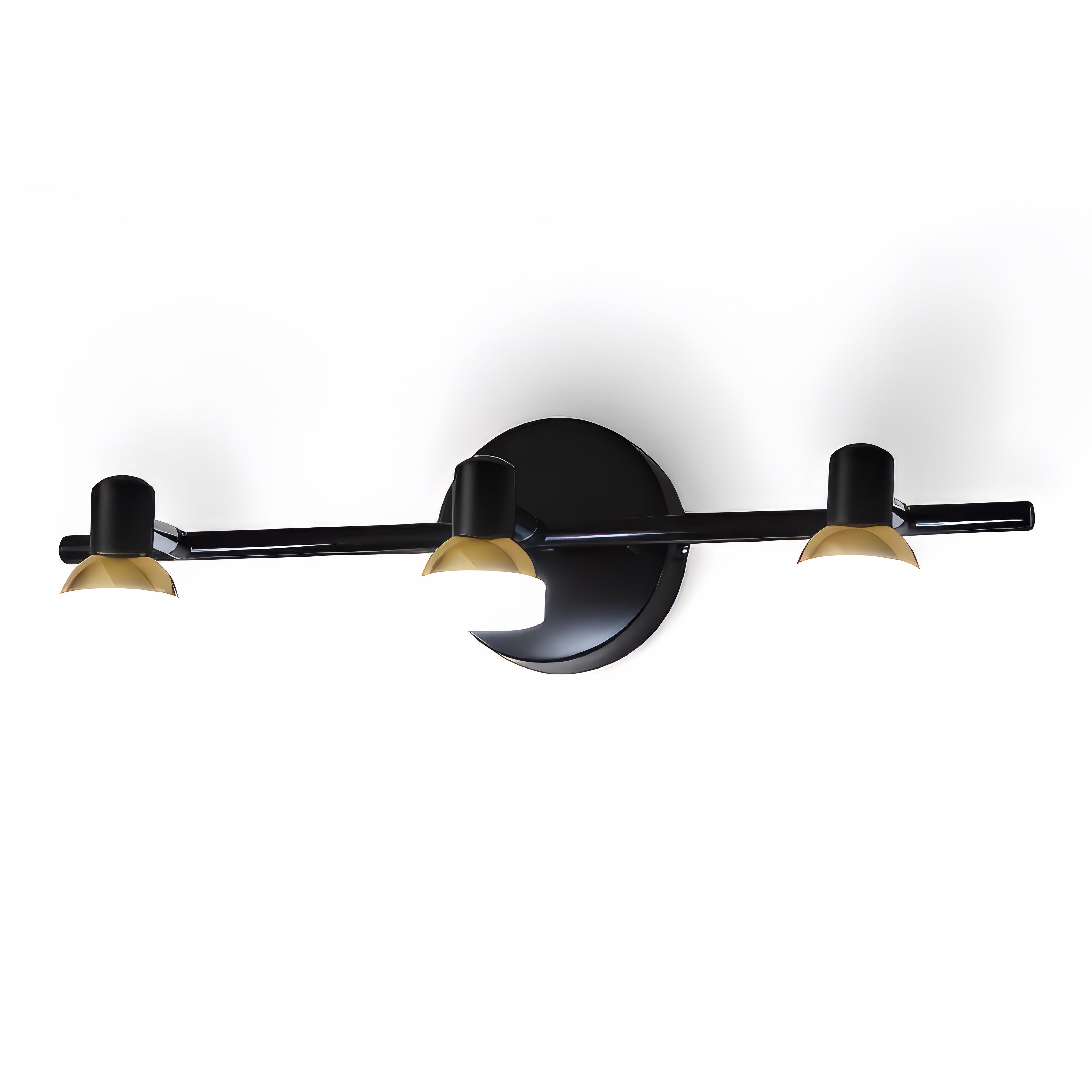 Halley - Modern Brass Adjustable Heads Vanity Light