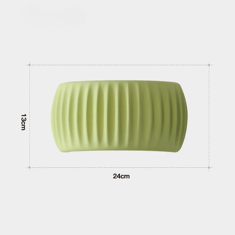 Ziazan - Nordic Half Cylinder Up/Down Patterned Wall Light