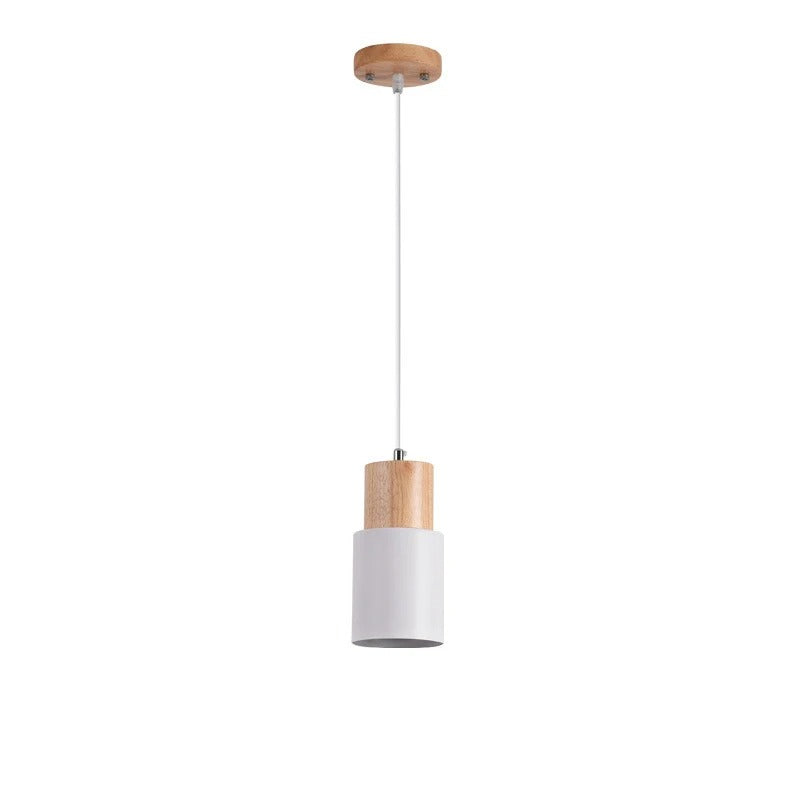 Jaziel - Round Wood Nordic Hanging Pendant Ceiling Light