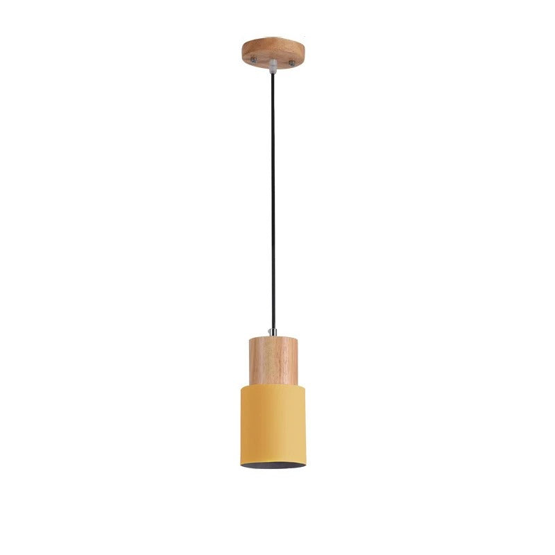 Jaziel - Round Wood Nordic Hanging Pendant Ceiling Light