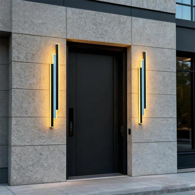 Alavai - Modern Outdoor Rectangle Lamp Bar