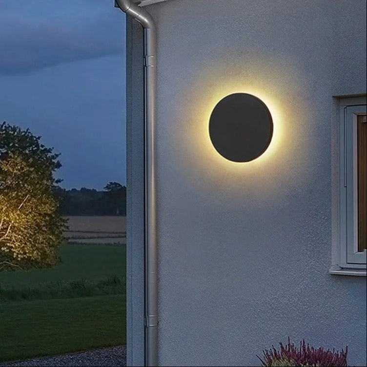 Fox - Black Outdoor Square LED Wall Light
