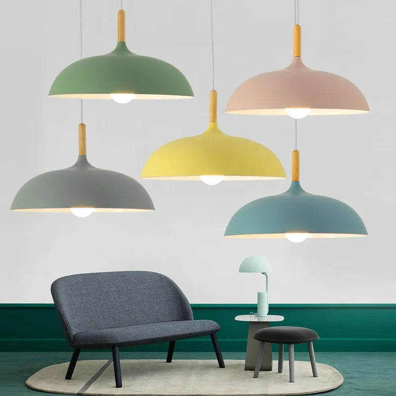 Randoe - Nordic Modern Nordic Round Dish Pendant Ceiling Light