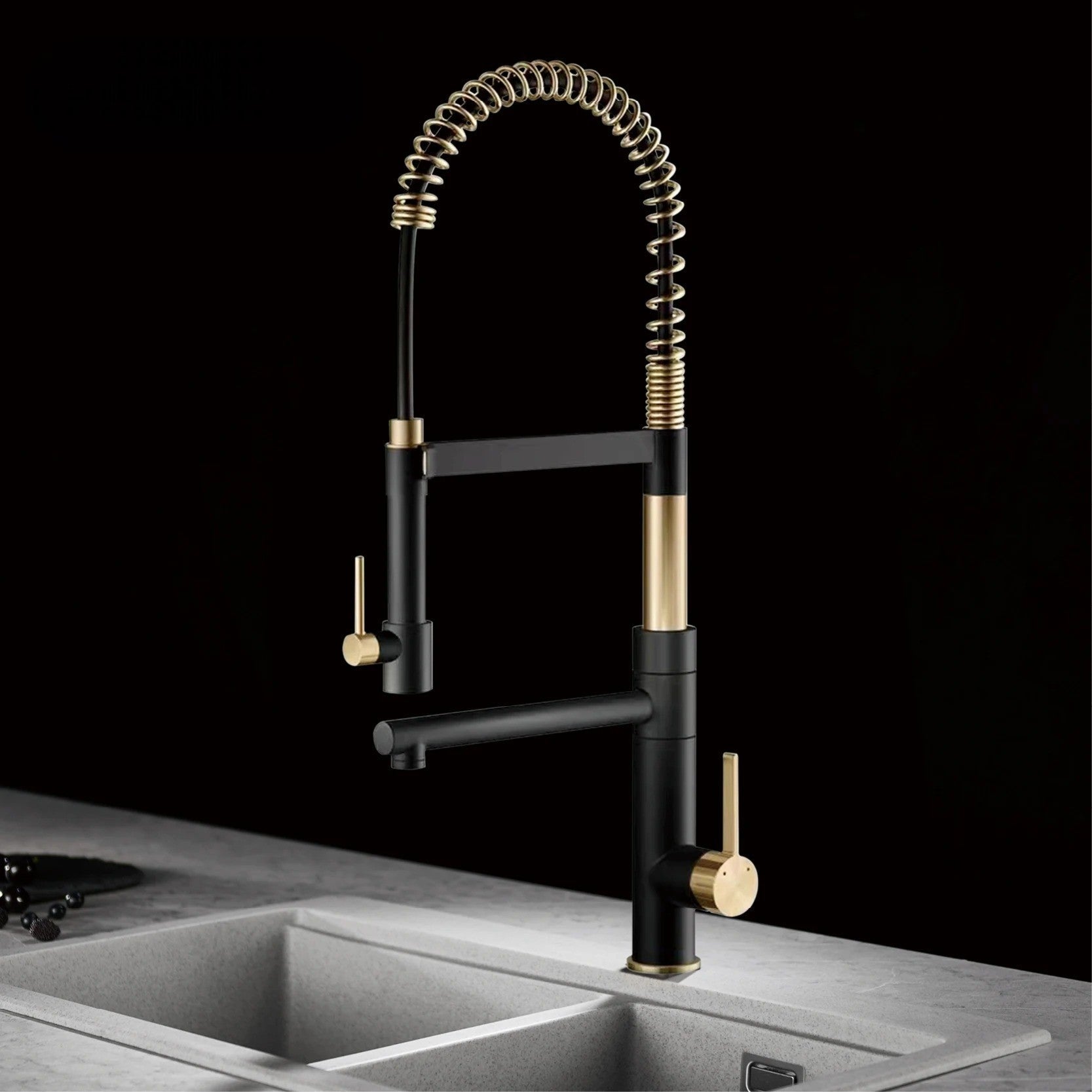 Caiden - Kitchen Rotation Retractable Cold/Hot Mixer Tap