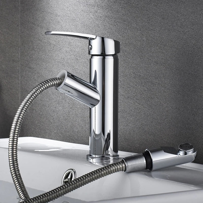 Thora - Bathroom Pull Out Single Lever Tap