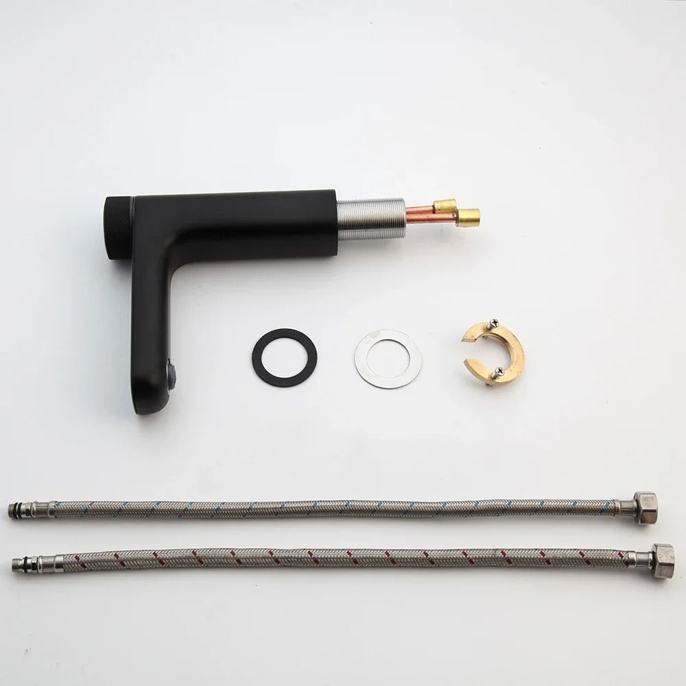 Jakobe - Smart LED Single Lever Digital Brass Basin Tap