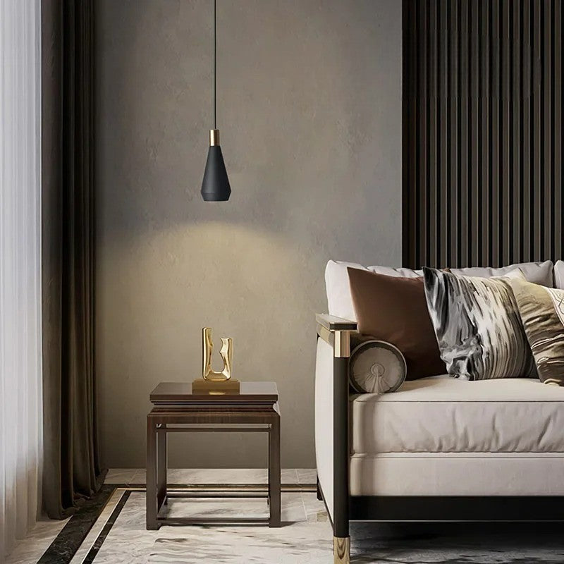 Lucian - Modern Gold Frame Hanging Pendant Ceiling Light