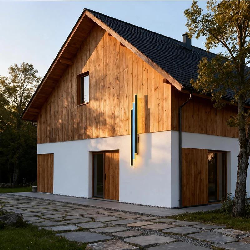 Alavai - Modern Outdoor Rectangle Lamp Bar