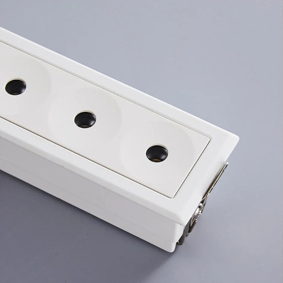 Eboni - Rectangular Industrial Recessed LED Downlight Ceiling Light