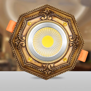 Despoina - Vintage American Style Octagon Recessed Ceiling Down light