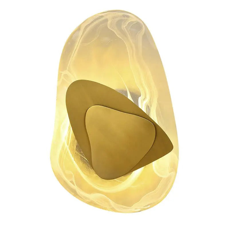 Fabian - Modern Glass & Metal Wall Lamp