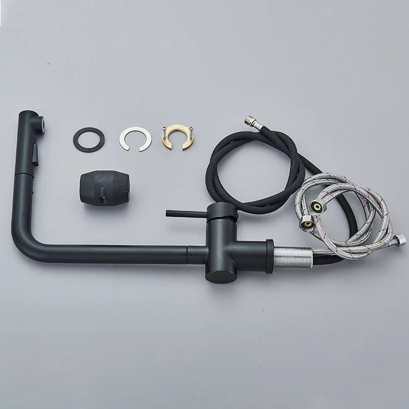 Augustus - Pull Out Kitchen Filtered Dual Sprayer Tap