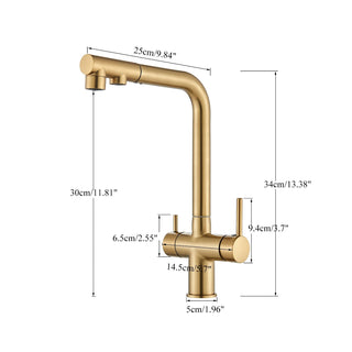 Grady - Deck Mounted 360 Rotate Water Purification Mixer Tap