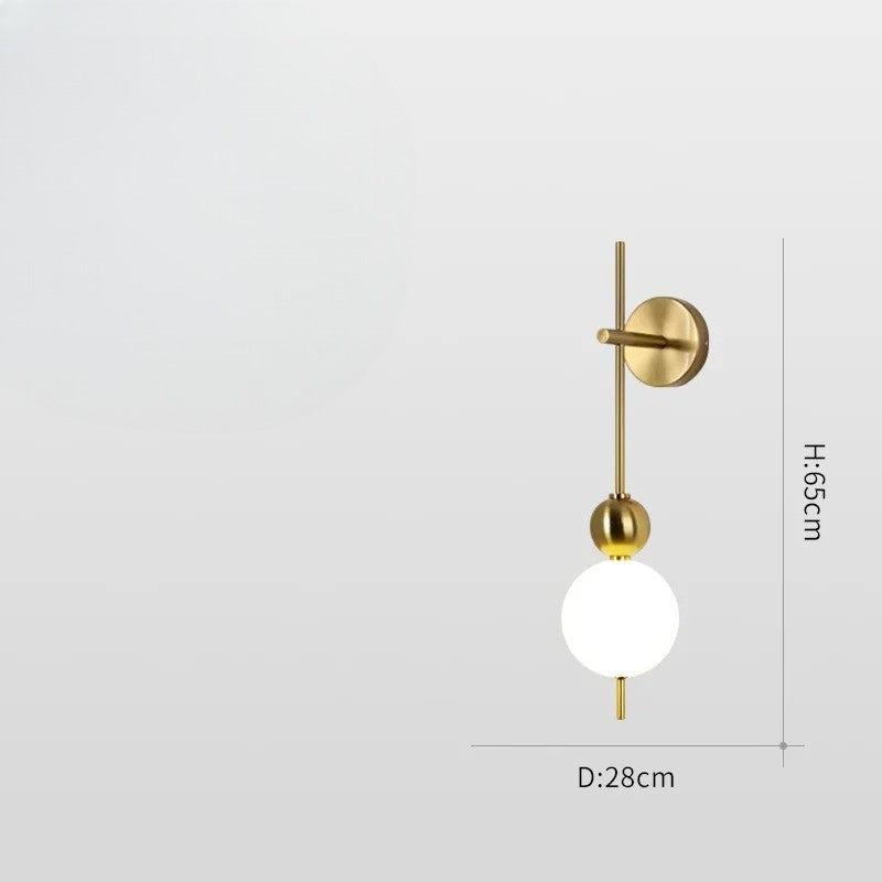 Dakota - Round Adjustable Ring Multi Milk Ball Shade Gold Hanging Chandelier