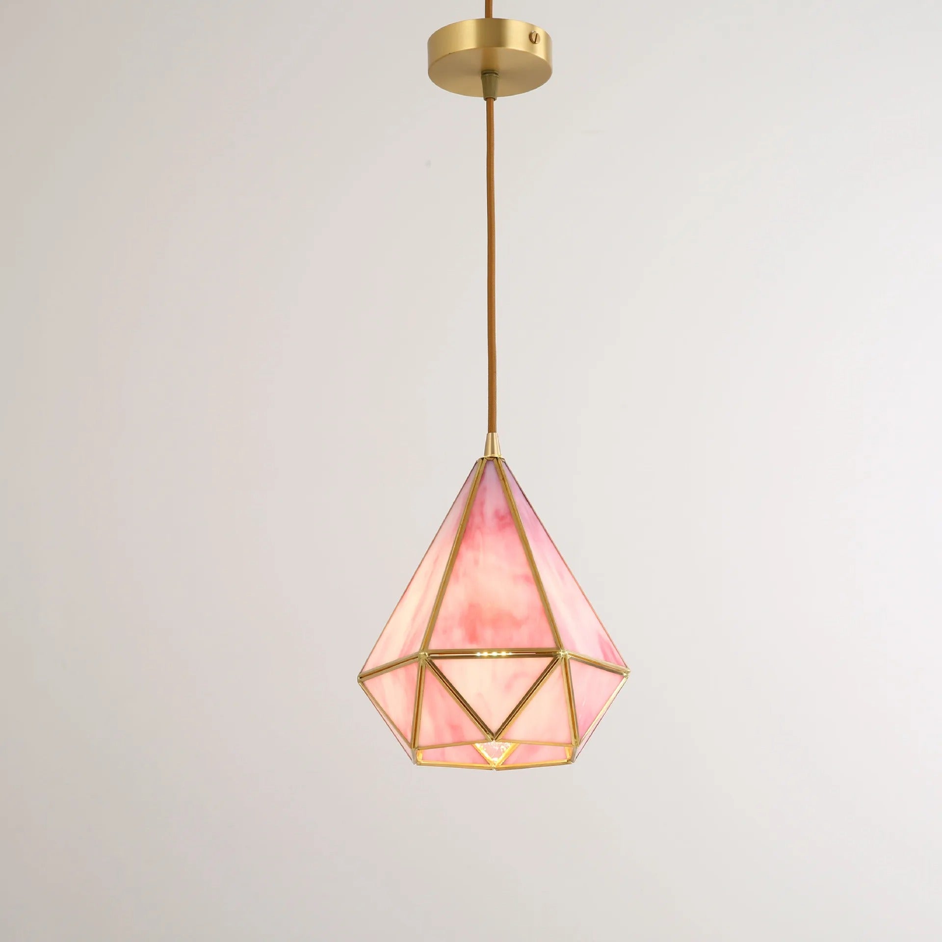 Luna - LED Modern Geometric Glass Pendant Lights