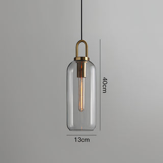 Lyllah - Postmodern Round Glass Pendant Hanging Ceiling Light