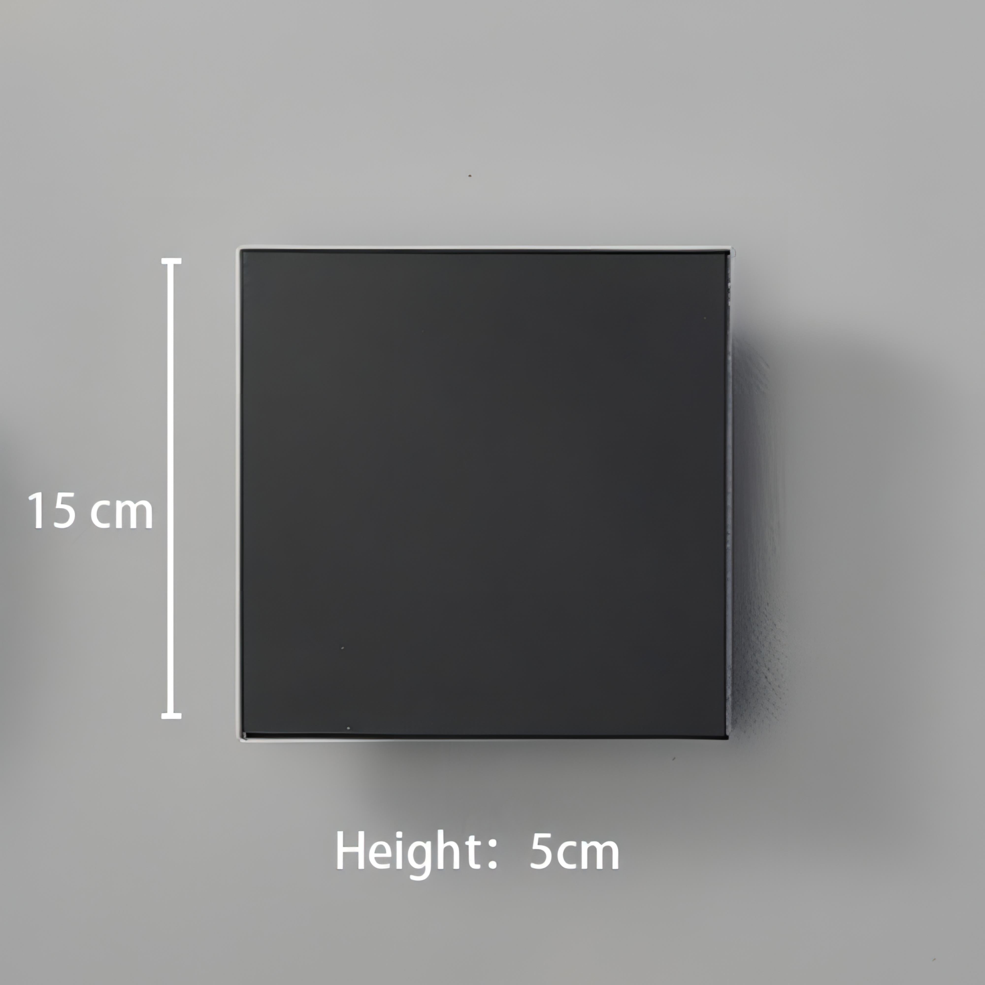 Fox - Black Outdoor Square LED Wall Light