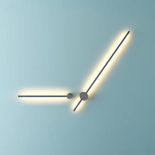 Jurupa - Modern Black Wall Light Bar