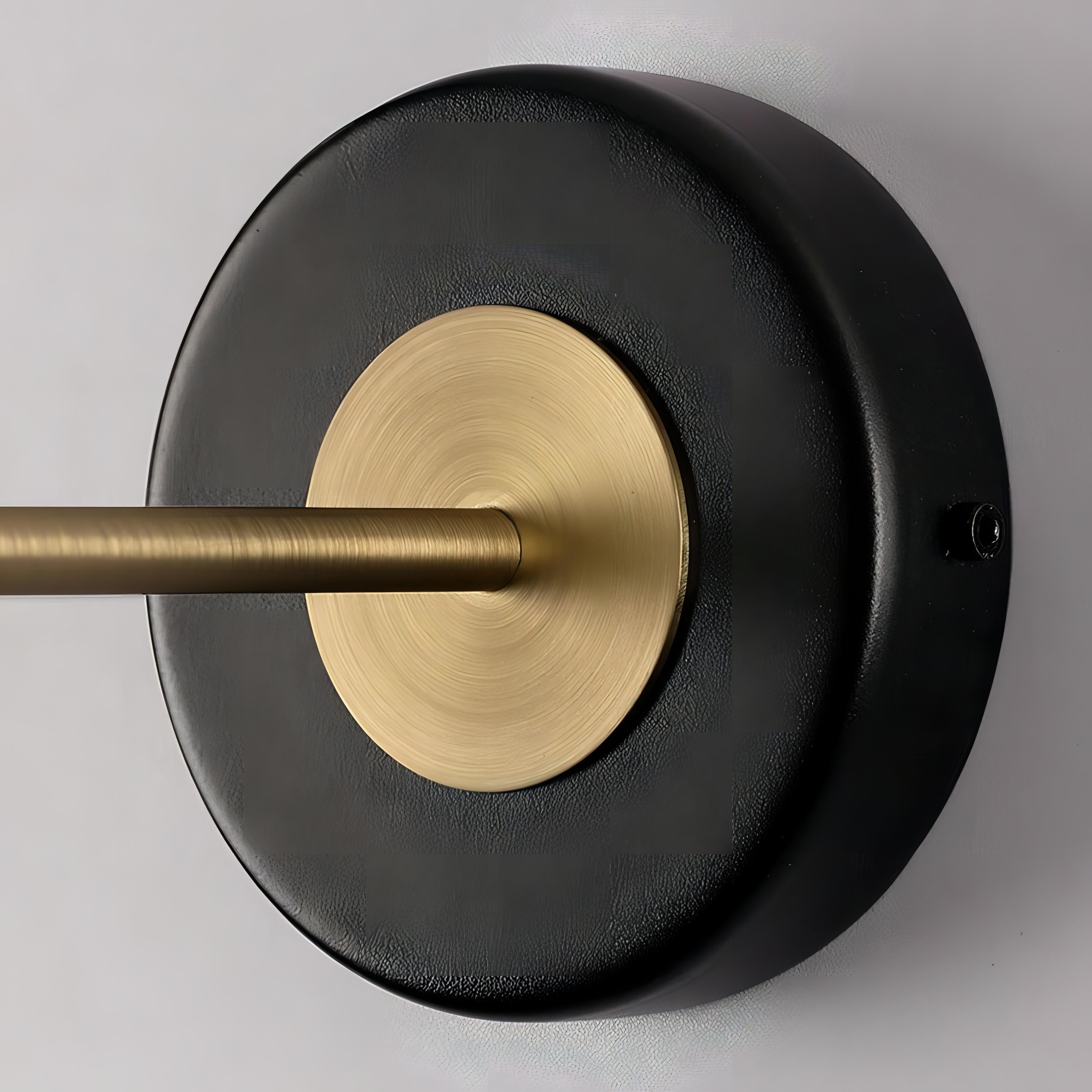 Aisilan - Acrylic Hanging Round Gold Modern Wall Light