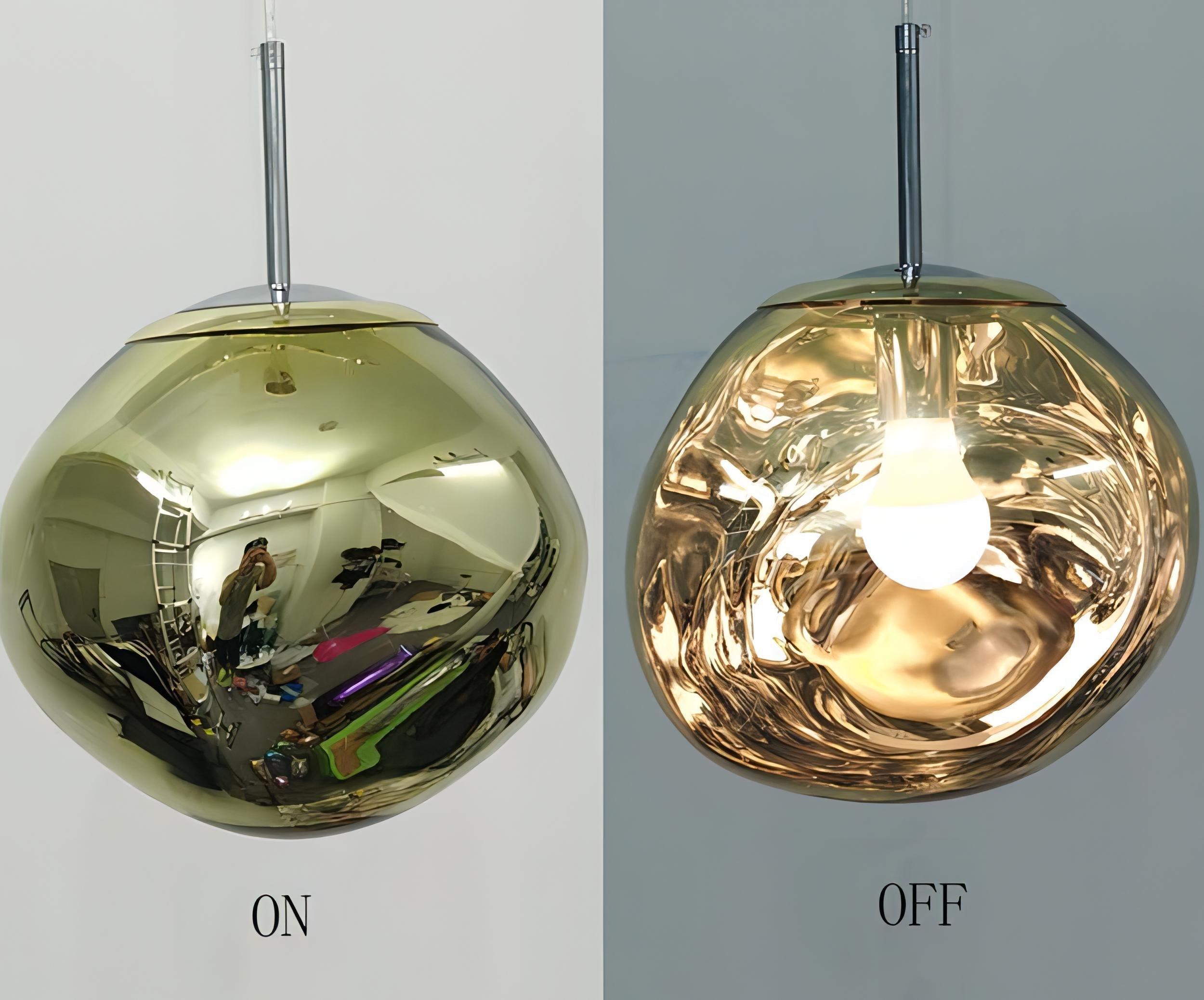 Dahlia - Modern Hanging Round Coloured Glass Hanging Pendant Ceiling Light