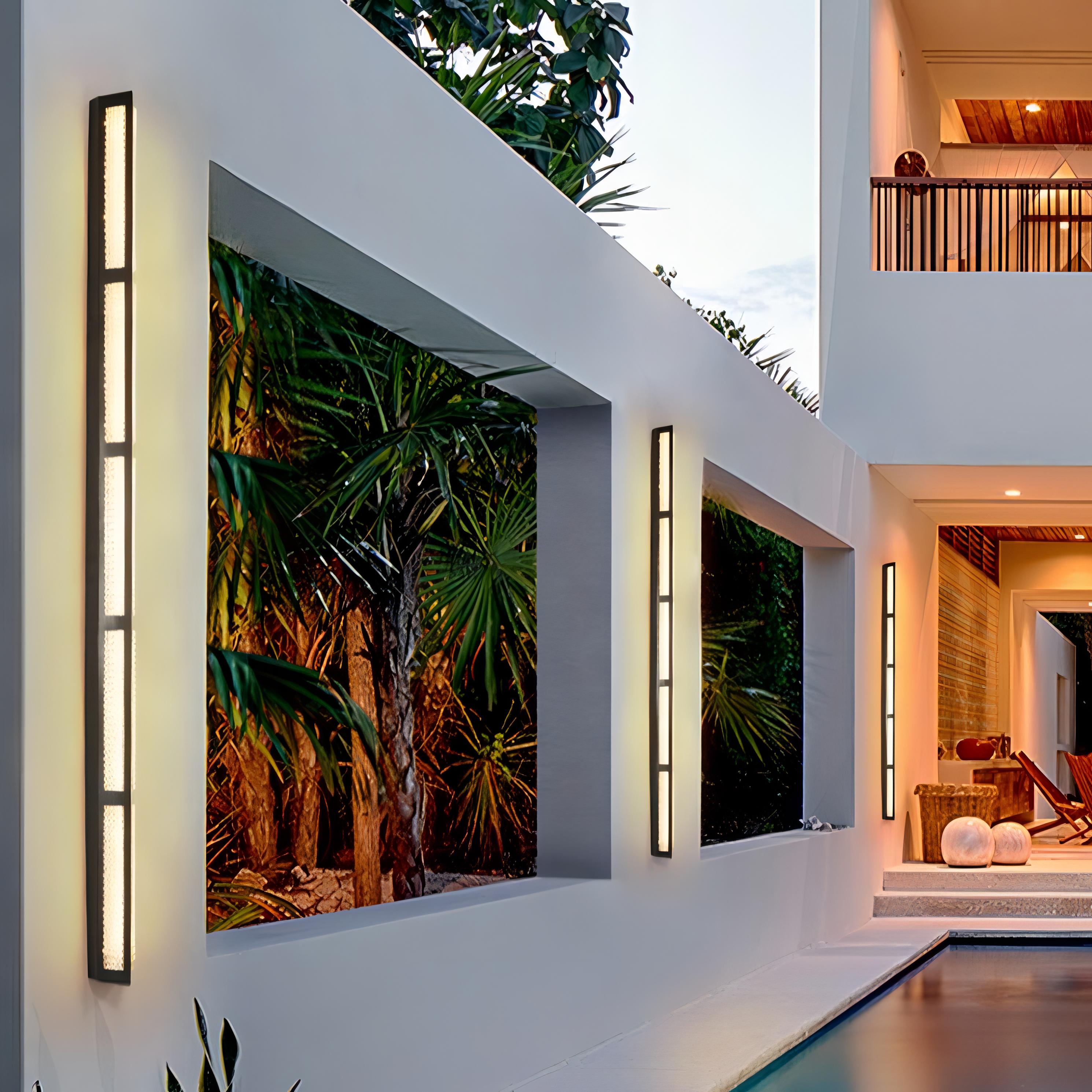 Adil - Modern Villa Outdoor Light Bar IP65