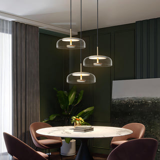 Kiara - Modern Glass Bowl Hanging Light