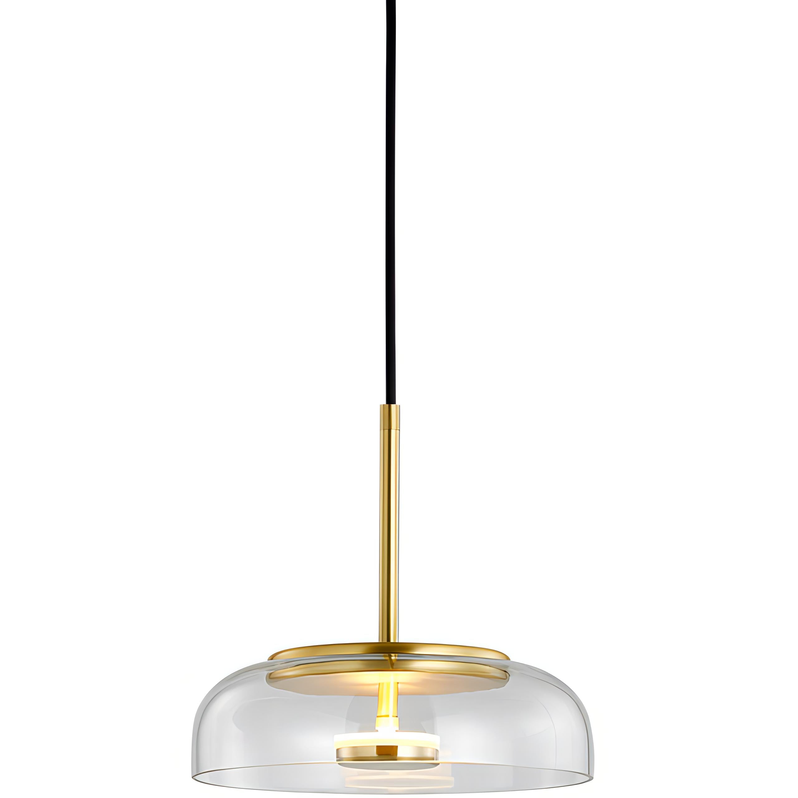 Kiara - Modern Glass Bowl Hanging Light