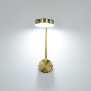Soleil - Gold Round Adjustable Wall Light