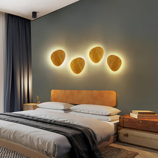Willow - Nordic Sconce Round Wooden Wall Light