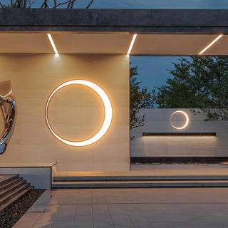 Amish - LED Outdoor Ring Wall Light