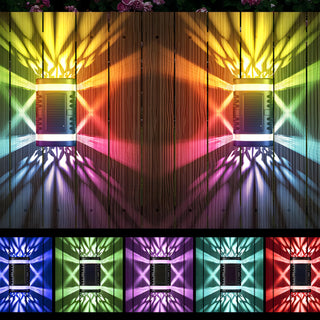 Yara - Solar Garden Wall Light