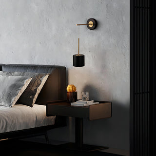 Aisilan - Acrylic Hanging Round Gold Modern Wall Light