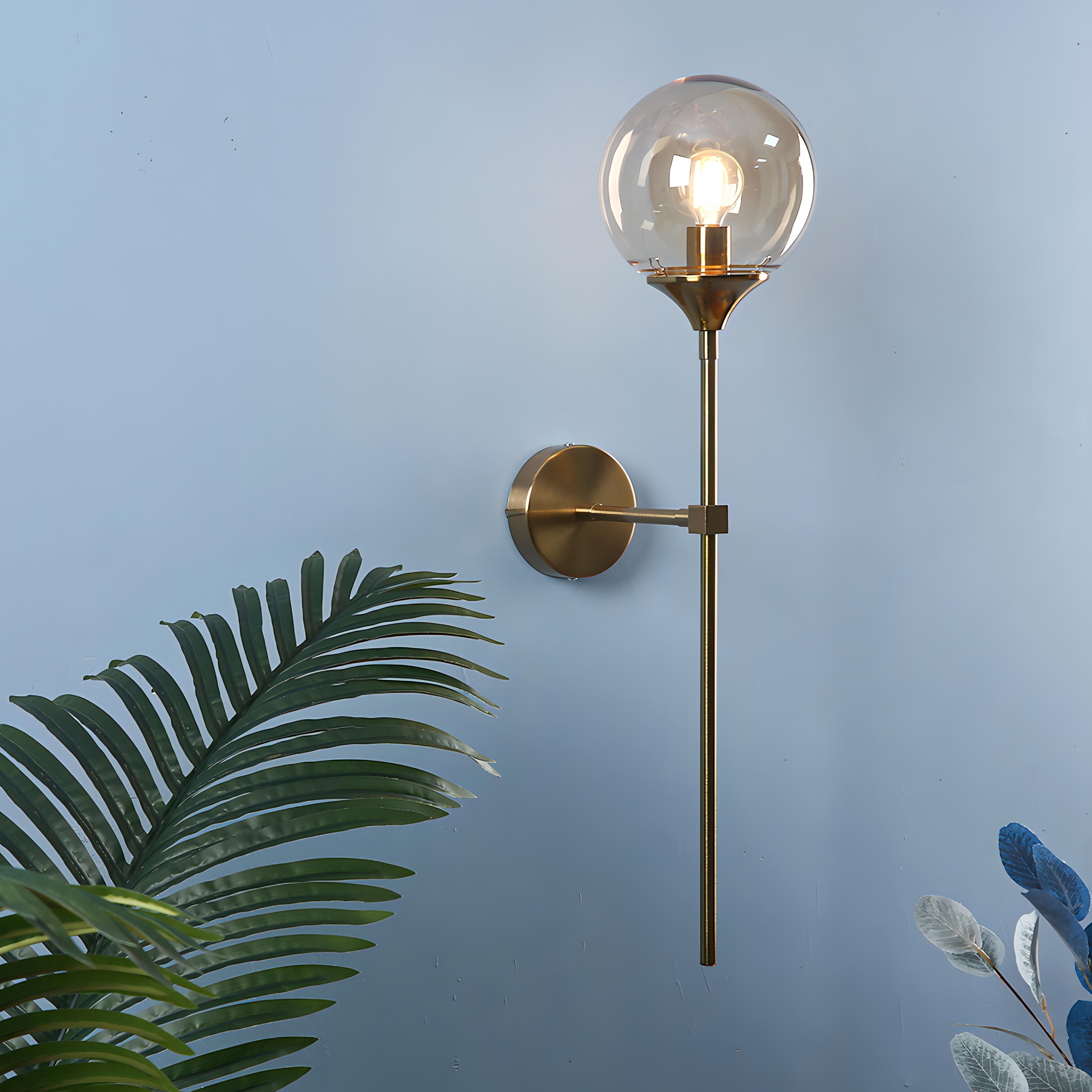 Cairo - Modern Gold Bar Wall Light