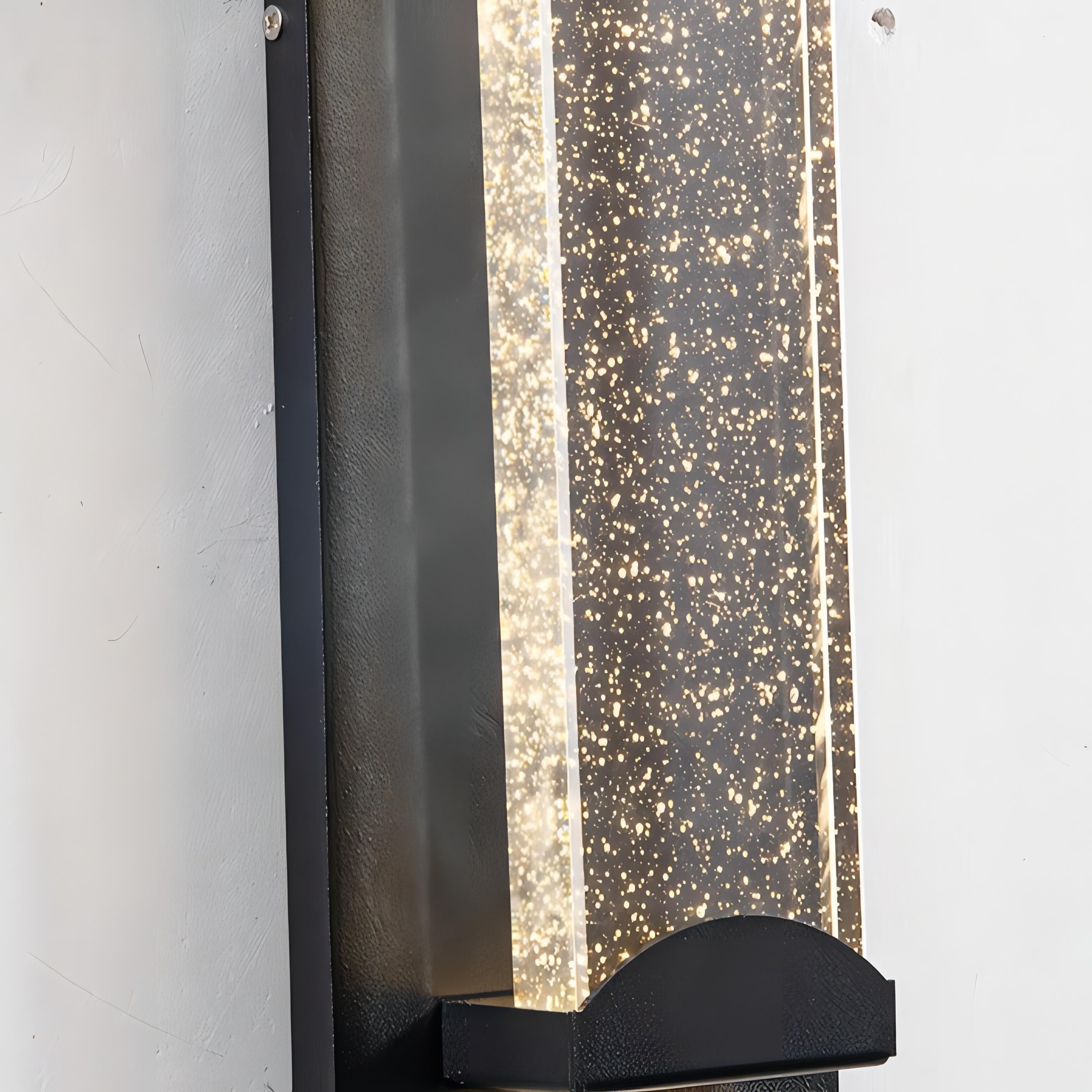 Dewey - Waterproof Modern Sparkle Outdoor Wall Light