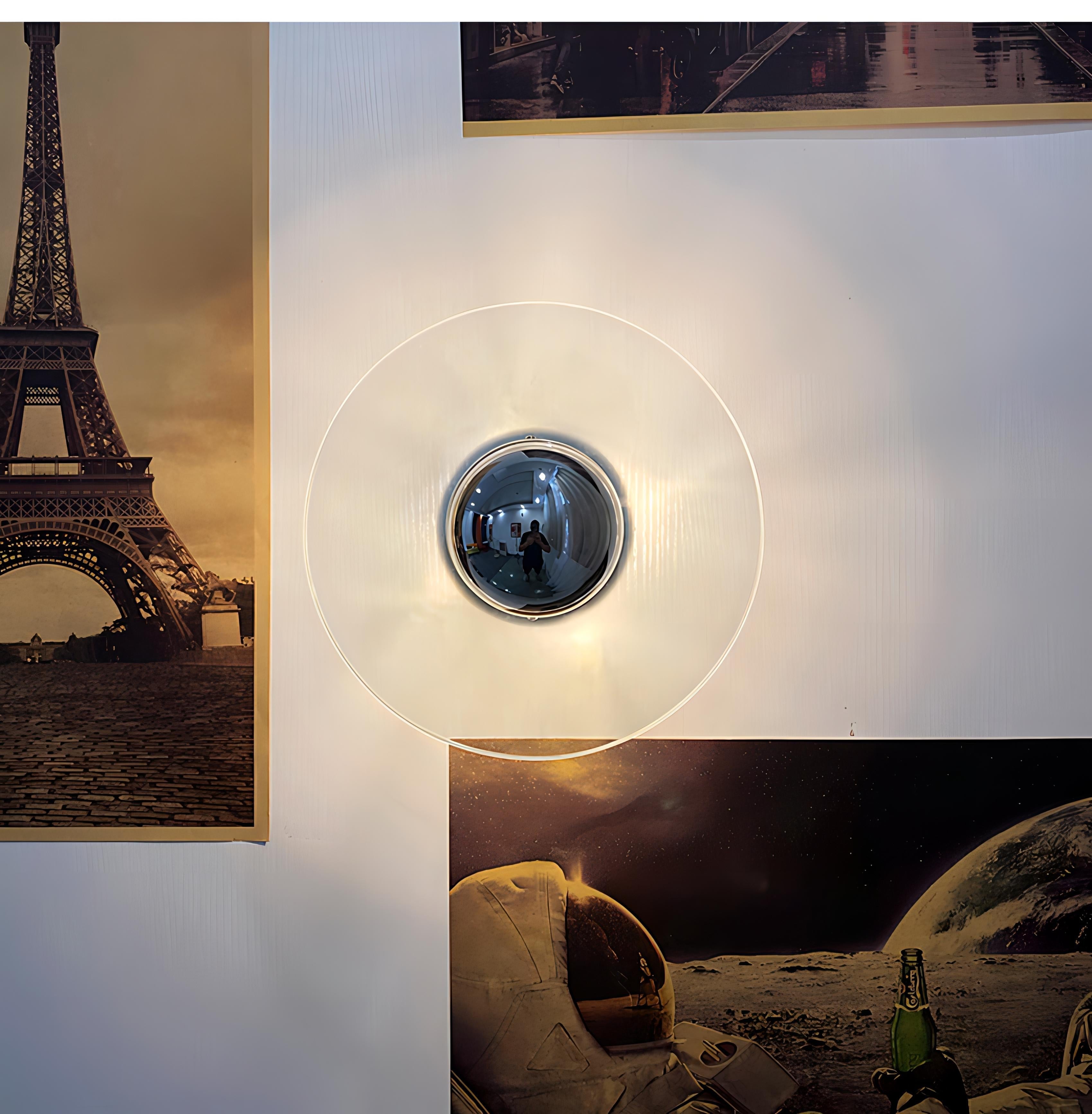 Sailor - Glass Retro Dish Wall Lamp