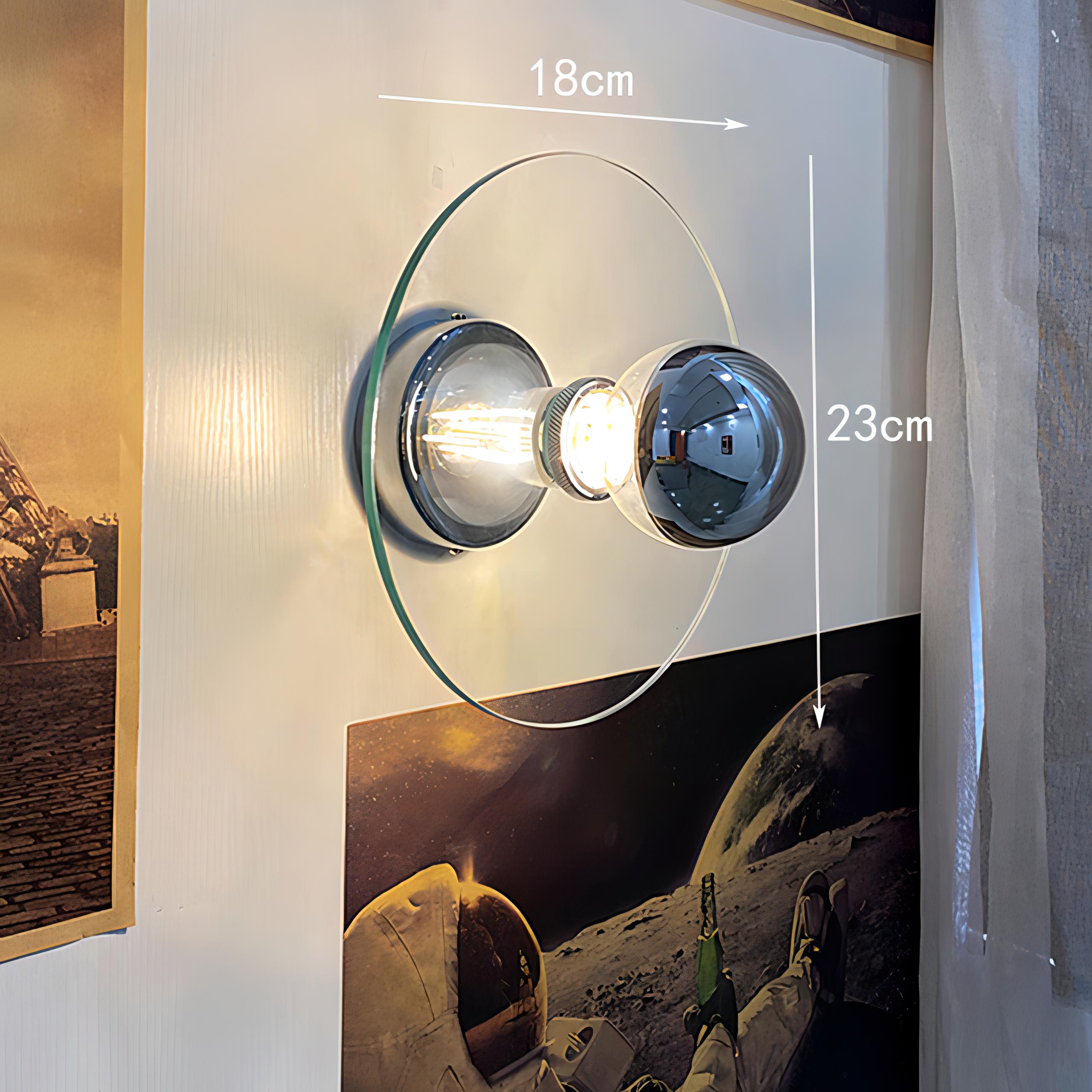 Sailor - Glass Retro Dish Wall Lamp