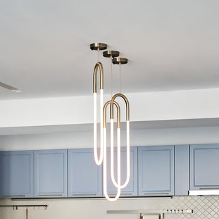 Hera - Thin Line Gold Modern Ceiling Light